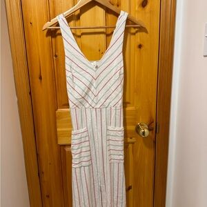 Monteau Los Angelas - Striped Sleeveless Dress